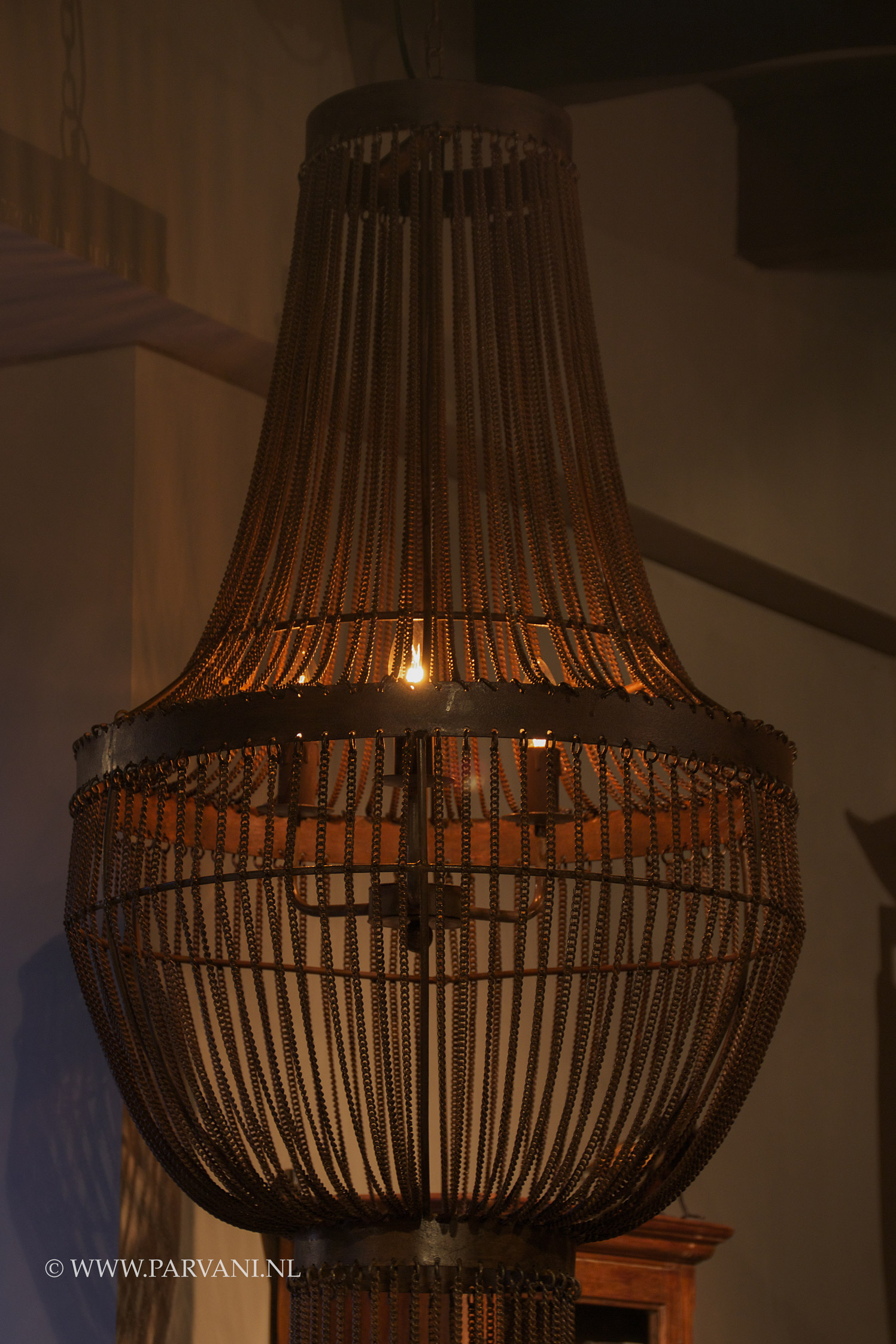Hanglamp-Kroonluchter-Pistache-Hoffz-ijzer-ketting-roest